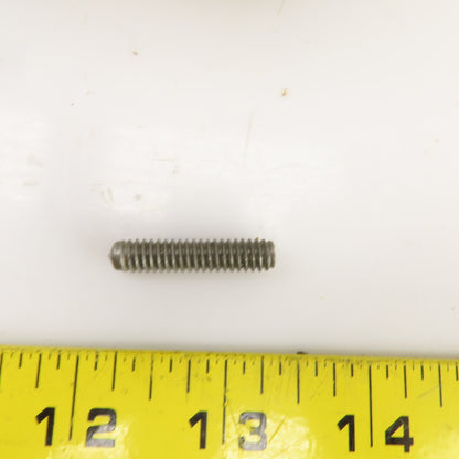 1/4"-20 Threaded Steel Welding Stud 1.185" OAL 1" Thread Length Lot Of 135