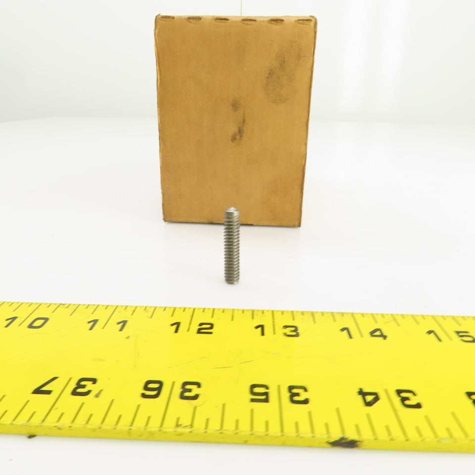 1/4"-20 Threaded Steel Welding Stud 1.185" OAL 1" Thread Length Lot Of 135