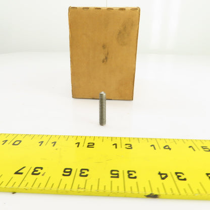 1/4"-20 Threaded Steel Welding Stud 1.185" OAL 1" Thread Length Lot Of 135