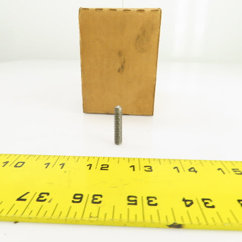 1/4"-20 Threaded Steel Welding Stud 1.185" OAL 1" Thread Length Lot Of 135