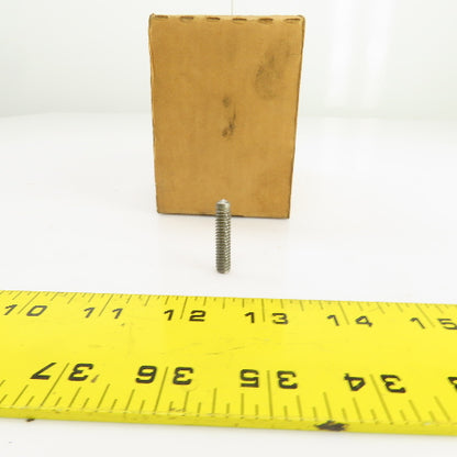 1/4"-20 Threaded Steel Welding Stud 1.185" OAL 1" Thread Length Lot Of 135
