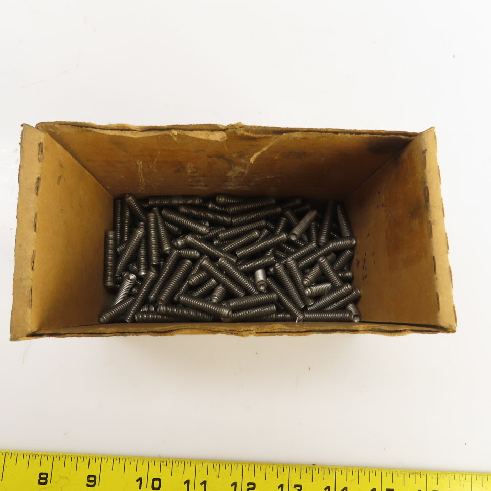1/4"-20 Threaded Steel Welding Stud 1.185" OAL 1" Thread Length Lot Of 135