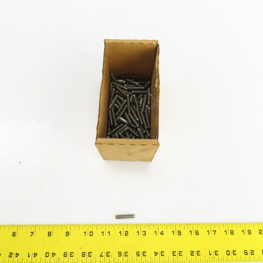 1/4"-20 Threaded Steel Welding Stud 1.185" OAL 1" Thread Length Lot Of 135