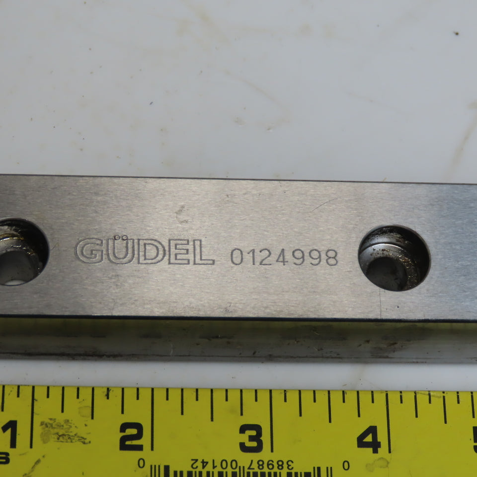 Gudel 0124998 Flat Linear Guide Way Rail 34mm x 24mm  x 1240mm