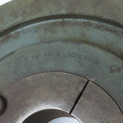 10.3" OD 2 Groove 5V Belt Section Pulley 3230 Taper Lock 2-1/8" Bushing Bore