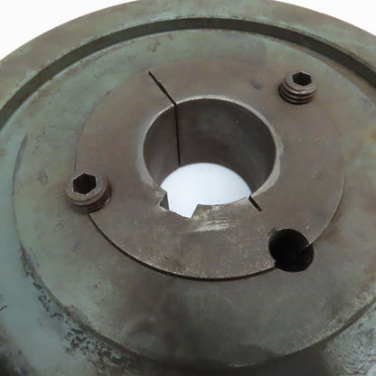 10.3" OD 2 Groove 5V Belt Section Pulley 3230 Taper Lock 2-1/8" Bushing Bore