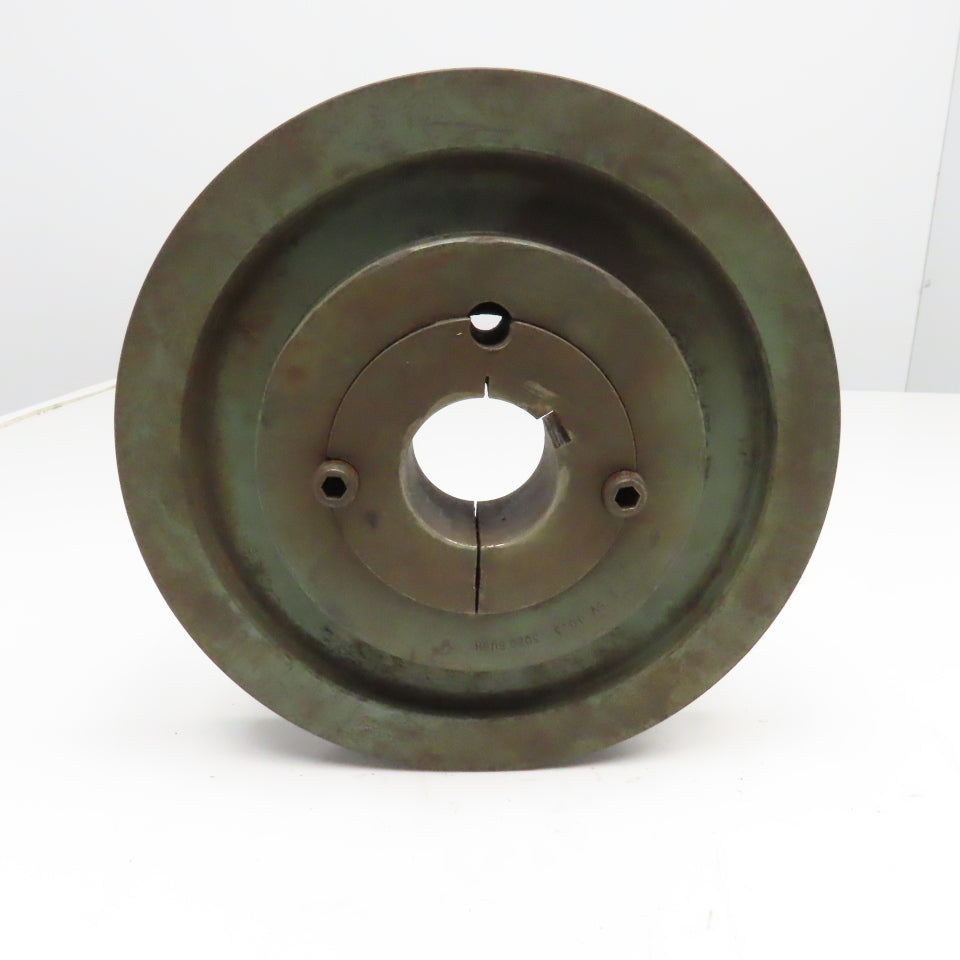 10.3" OD 2 Groove 5V Belt Section Pulley 3230 Taper Lock 2-1/8" Bushing Bore