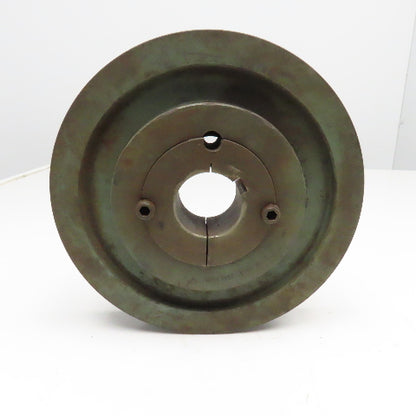10.3" OD 2 Groove 5V Belt Section Pulley 3230 Taper Lock 2-1/8" Bushing Bore