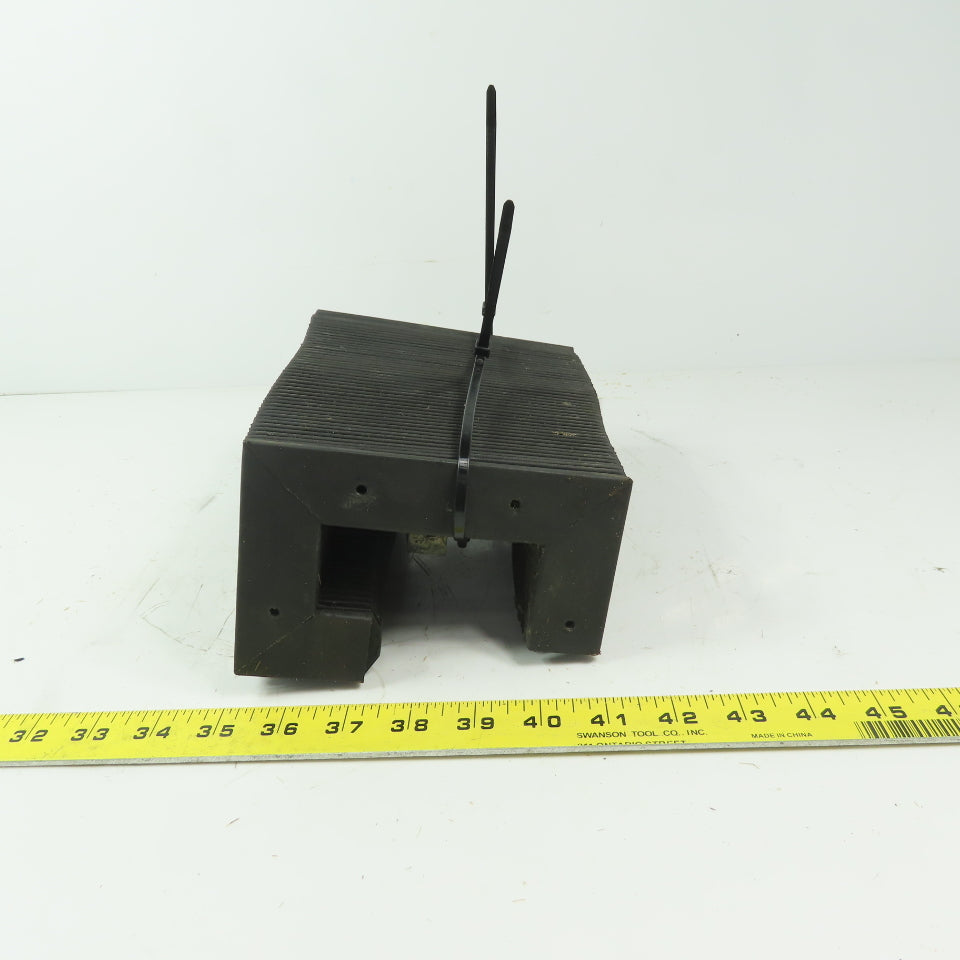 Accordion Way Cover Bellows 93" Extended 1-1/2" x 3-3/8"