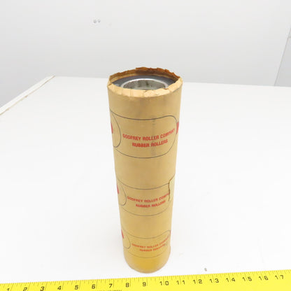 3" x 11-1/2" Rubber Lagged Idle Roller 1-3/4" Bore For Bearing