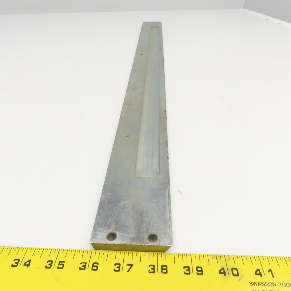 31-1/2" x 2-1/2 Straight Edge With Tape Measure Relief 1" x 25-3/4"