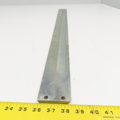 31-1/2" x 2-1/2 Straight Edge With Tape Measure Relief 1" x 25-3/4"