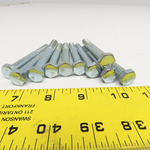 3/8"-16 x 3" Hex Head Cap Screw Lot Of 10
