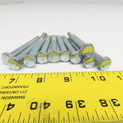 3/8"-16 x 3" Hex Head Cap Screw Lot Of 10