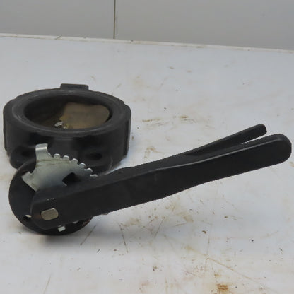 Brass Wafer Style Lever Handle 6"-150 PSI  Butterfly Valve W/Manual Lever