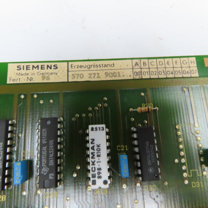 Siemens 6FX1127-1BA00 Interface Circuit Board
