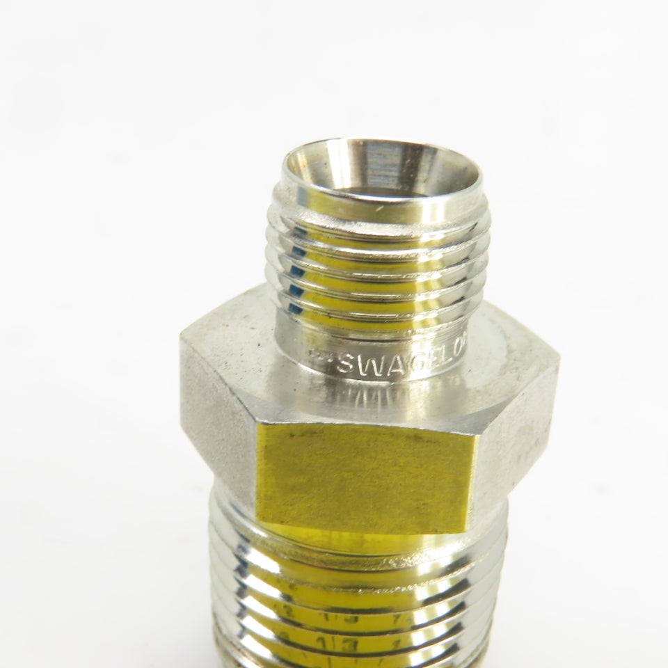 Swagelok Stainless Steel Reducing Adapter 1/2" NPT Male x1/4" Tube Fitting Male