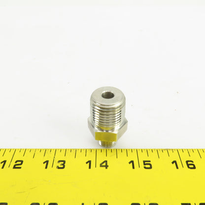Swagelok Stainless Steel Reducing Adapter 1/2" NPT Male x1/4" Tube Fitting Male
