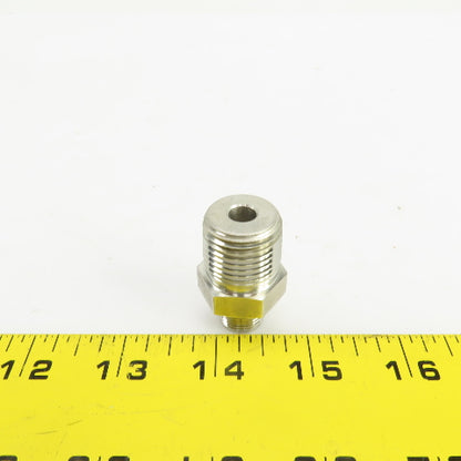 Swagelok Stainless Steel Reducing Adapter 1/2" NPT Male x1/4" Tube Fitting Male