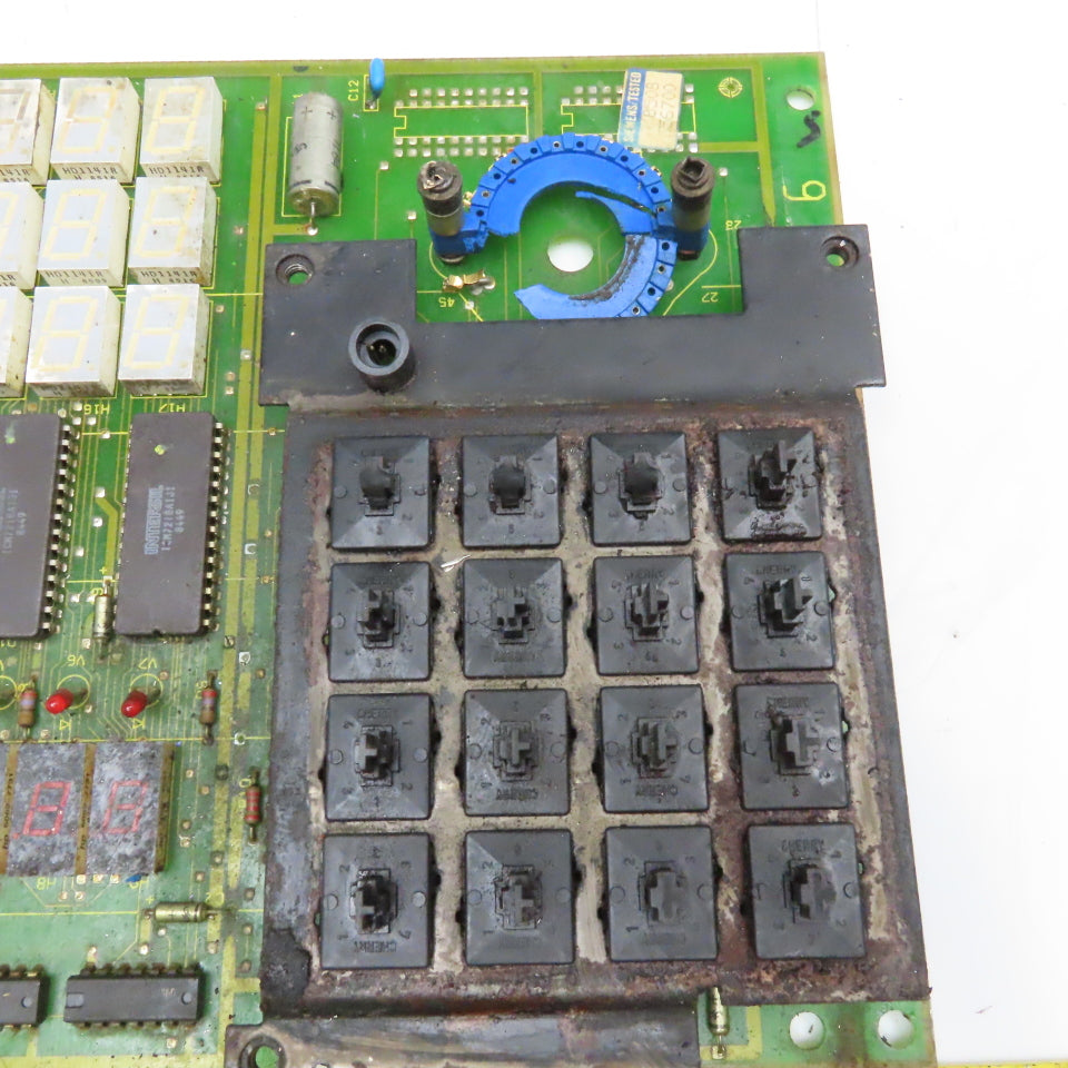 Siemens 6FX1116-0AA00 LCD Character Circuit Board Damaged