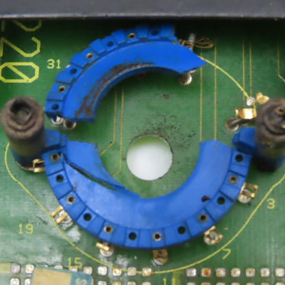 Siemens 6FX1116-0AA00 LCD Character Circuit Board Damaged