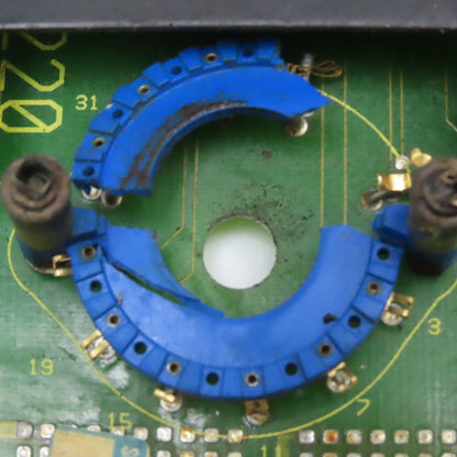 Siemens 6FX1116-0AA00 LCD Character Circuit Board Damaged
