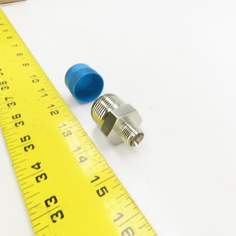 Swagelok Stainless Steel Reducing Adapter 3/4" NPT Male x 1/4" Tube Fitting Male