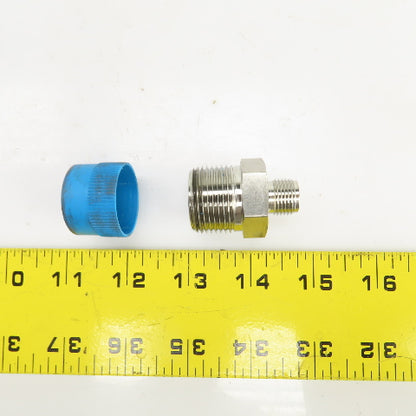 Swagelok Stainless Steel Reducing Adapter 3/4" NPT Male x 1/4" Tube Fitting Male