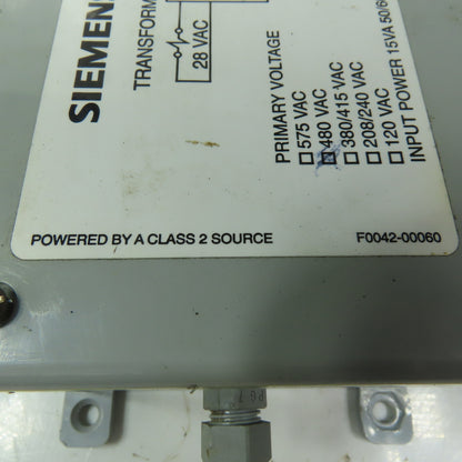 Siemens Dematic F0042-00060 Transformer Assembly 480V Primary 24V Secondary