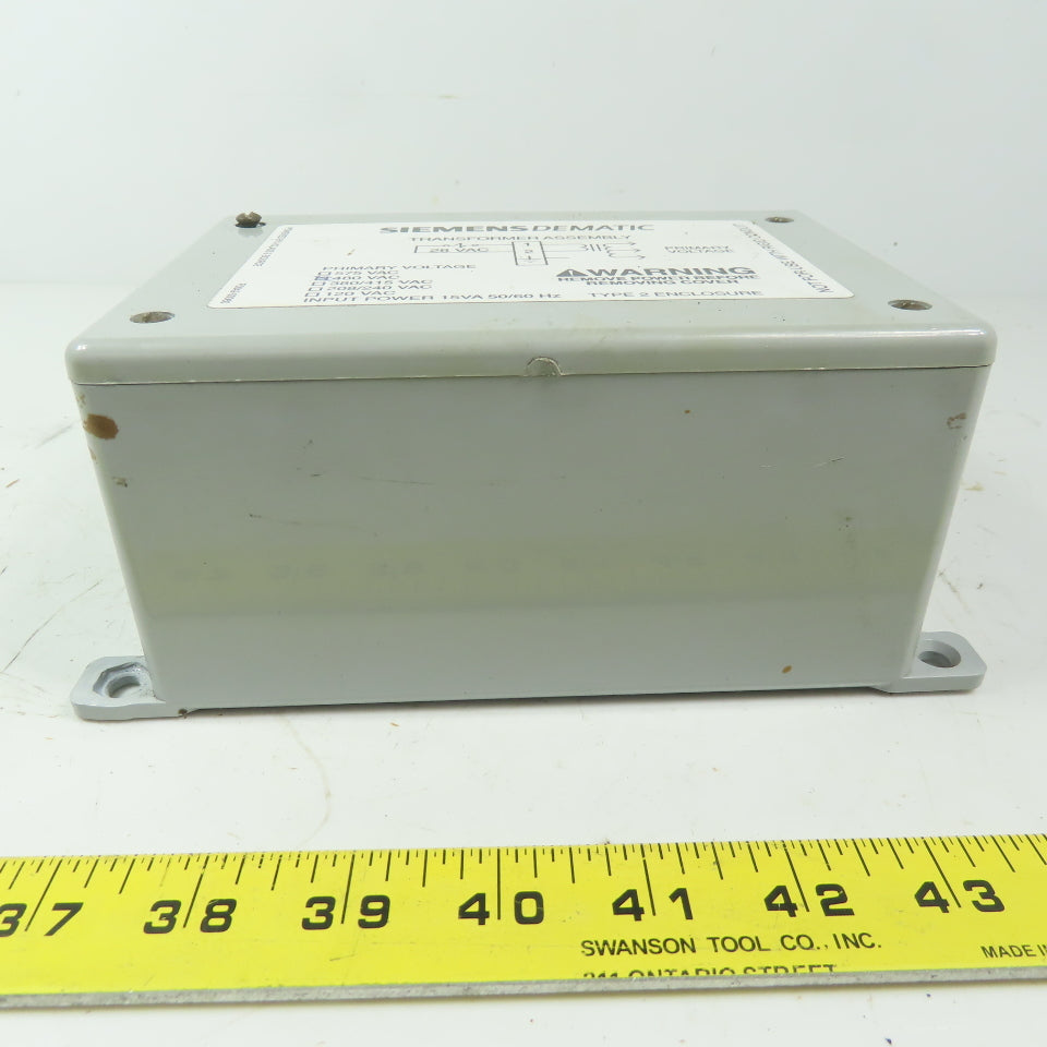 Siemens Dematic F0042-00060 Transformer Assembly 480V Primary 24V Secondary