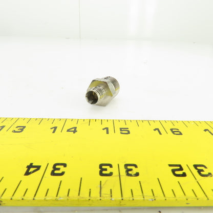 Swagelok Stainless Steel Reducing Adapter 3/8" NPT Male x 1/8" Tube Fitting Male