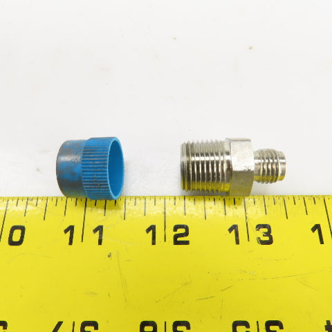 Swagelok Stainless Steel Reducing Adapter 3/8" NPT Male x 1/8" Tube Fitting Male