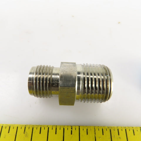 Swagelok Stainless Steel Reducing Adapter 3/8" NPT Male x 1/4" Tube Fitting Male