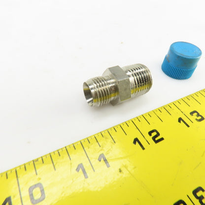 Swagelok Stainless Steel Reducing Adapter 3/8" NPT Male x 1/4" Tube Fitting Male