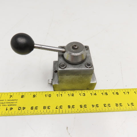 Hytec 2 Position Manual Hydraulic Control Valve