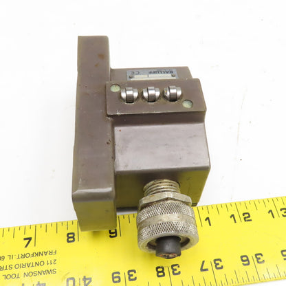 Balluff BNS-819-D03-R12-62 3 Position Roller Plunger Limit Switch