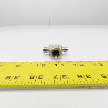 Swagelok Stainless Steel Branch Tee (2) 1/4" Tube OD Male x 3/8" NPT Female