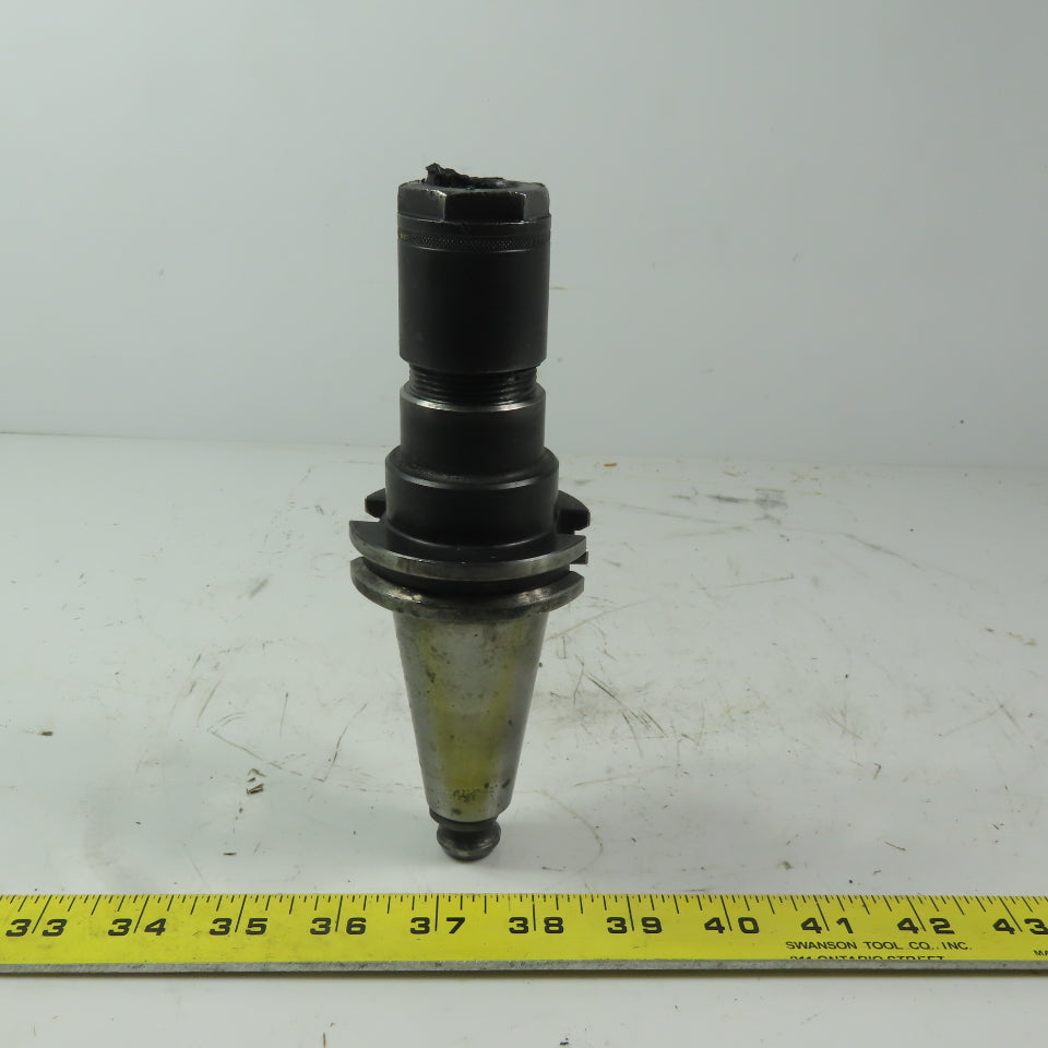 Lyndex C4007-0180-4.00 CV40 Collet Chuck Tool Holder 4" Proj. For DA Collets