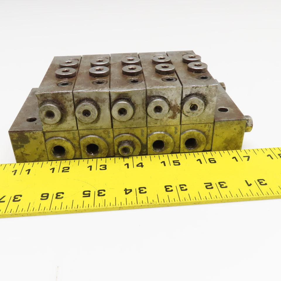 Trabon MSP Lubriquip Lubrication Divider Block Manifold MSP-05T MSP-05S
