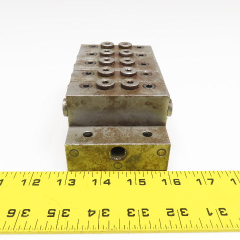 Trabon MSP Lubriquip Lubrication Divider Block Manifold MSP-05T MSP-05S