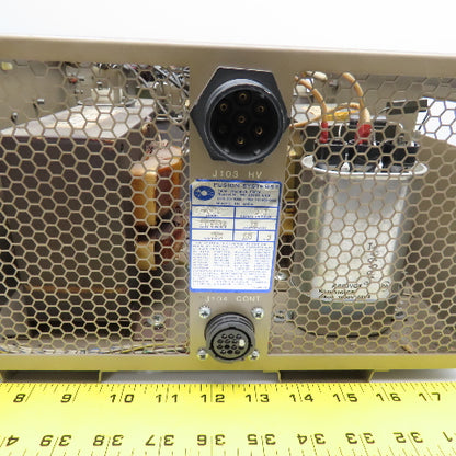 Fusion Systems Inc. P 600 Epiq 6000 480V 60Hz 3Ph Ultra Violet Power Supply Rack
