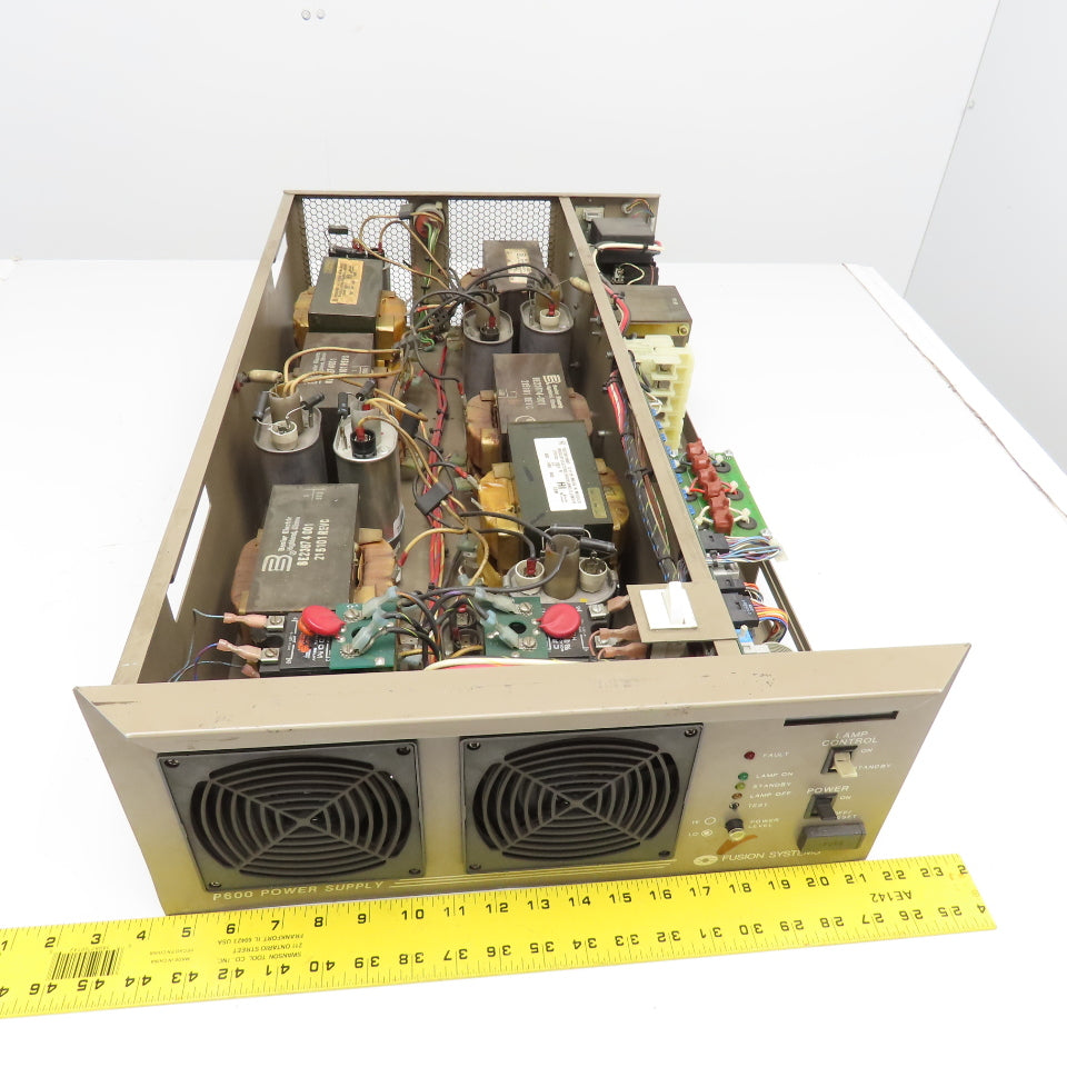 Fusion Systems Inc. P 600 Epiq 6000 480V 60Hz 3Ph Ultra Violet Power Supply Rack