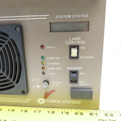 Fusion Systems Inc. P 600 Epiq 6000 480V 60Hz 3Ph Ultra Violet Power Supply Rack