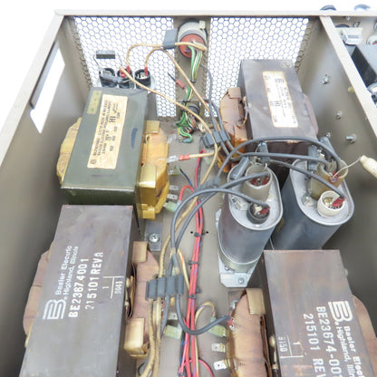Fusion Systems Inc. P 600 Epiq 6000 480V 60Hz 3Ph Ultra Violet Power Supply Rack