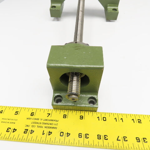 Makino EC-7050 Wire EDM Machine Ball Screw W/ Mechanical Stop