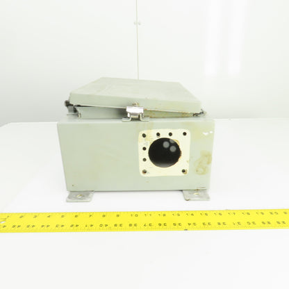 Hoffman 16" x 12" x 6" Wall Mount Electrical Enclosure W/Backplate & Hinged Door