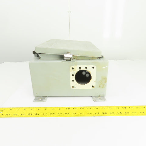 Hoffman 16" x 12" x 6" Wall Mount Electrical Enclosure W/Backplate & Hinged Door