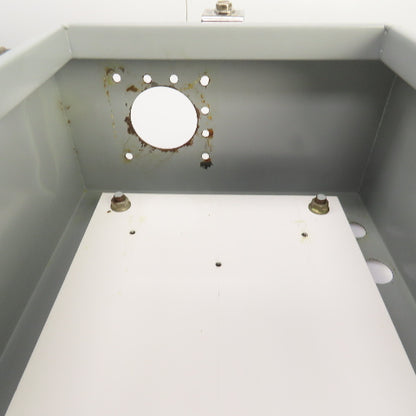 Hoffman 16" x 12" x 6" Wall Mount Electrical Enclosure W/Backplate & Hinged Door