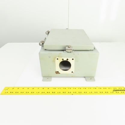 Hoffman 16" x 12" x 6" Wall Mount Electrical Enclosure W/Backplate & Hinged Door
