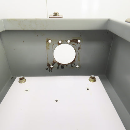 Hoffman 16" x 12" x 6" Wall Mount Electrical Enclosure W/Backplate & Hinged Door